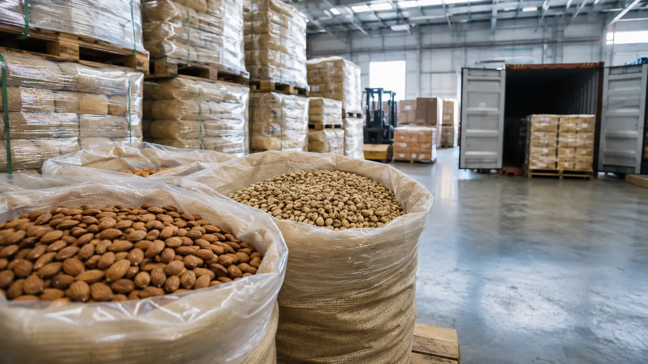 Warehouse and logistics for agricultural commodities
